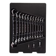 Набор комбинированных ключей с трещоткой, ложемент, 15 предметов KING TONY 9-102A15MR TONY