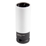 Головка для поврежденного крепежа глубокая 1/2", 21 мм, тонкостенная, пластиковая защита AFFIX AF10931021 AF10931021