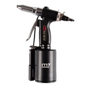 Пневмогидравлический заклепочник для заклепок диаметром 2,4 до 4,8 мм, пневмоудержание заклепки MIGHTY SEVEN PA-301V SEVEN