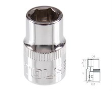 Головка торцевая стандартная шестигранная 3/8", 9 мм TOLSEN TT16309 TT16309