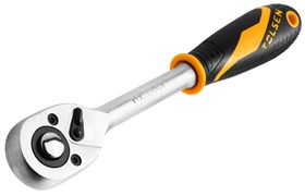 Трещотка "GRIPro", 3/8", 205 мм, 72 зубца, флажковая с кнопкой TOLSEN TT15119 TT15119