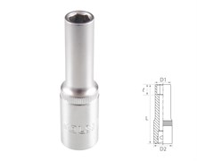 Головка торцевая глубокая шестигранная 1/2", 9 мм TOLSEN TT16559 TT16559