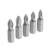 Набор вставок (бит) торцевых 1/4", Phillips, PH0-3, 25 мм, 5 предметов TOLSEN TT20286 TT20286