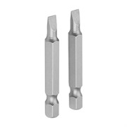 Набор вставок (бит) торцевых 1/4", Slotted, 4,5х0,6 мм, 50 мм, 2 предмета TOLSEN TT20303 TT20303