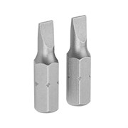 Набор вставок (бит) торцевых 1/4", Slotted, 6,5х1,2 мм, 25 мм, 2 предмета TOLSEN TT20207 TT20207