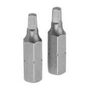 Набор вставок (бит) торцевых 1/4", Square, S2, 25 мм, 2 предмета TOLSEN TT20239 TT20239