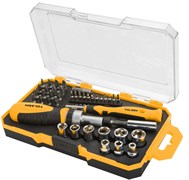 Набор вставок (бит) 1/4", PH, PZ, Hex, Torx, Slotted, 42 предмета TOLSEN TT20041 TT20041