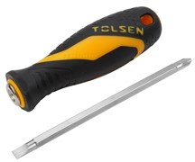 Отвертка с насадками Tolsen со сменными жалами 2 в 1 TT20042