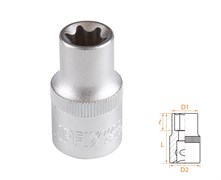 Головка торцевая TORX Е-стандарт 1/2", E14 AFFIX AF00043014 AF00043014