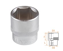 Головка торцевая стандартная шестигранная 3/8", 21 мм AFFIX AF00030021 AF00030021