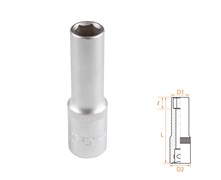 Головка торцевая глубокая шестигранная 1/2", 12 мм AFFIX AF00140012 AF00140012