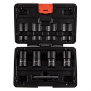 Набор торцевых головок для поврежденных гаек и болтов, 17-22 мм, кейс, 5 предметов  AFFIX AF10930005C AF10930005C