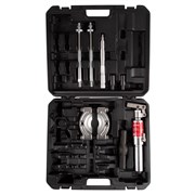 Съемник подшипников гидравлический, 6 т, 28-150 мм, сегментного типа, с совмещенным насосом МАСТАК 104-19706 104-19706