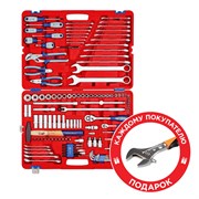 Набор инструментов универсальный, 128 предметов МАСТАК 01-128C 01-128C