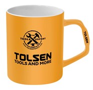 Кружка с логотипом бренда "TOLSEN" TOLSEN TT90002 TT90002