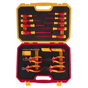 Набор инструментов диэлектрических, универсальный, 15 предметов TOLSEN TTV82115 TTV82115