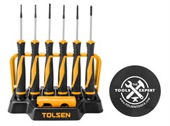 Набор прецизионных отверток "GRIPro", 8 предметов TOLSEN TT20193 TT20193