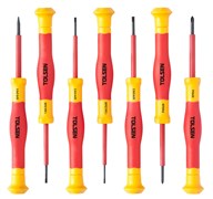 Набор отверток диэлектрических, прецизионных, 7 предметов TOLSEN TTV32007 TTV32007