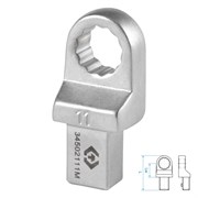 Насадка накидная серии "FIT", 11 мм, 9х12 мм KING TONY 34502111M TONY