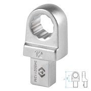 Насадка накидная серии "FIT", 12 мм, 9х12 мм KING TONY 34502112M TONY