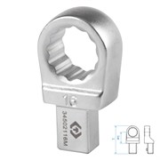 Насадка накидная серии "FIT", 16 мм, 9х12 мм KING TONY 34502116M TONY