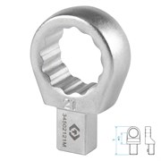 Насадка накидная серии "FIT", 21 мм, 9х12 мм KING TONY 34502121M TONY