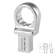 Насадка накидная серии "FIT", 24 мм, 14х18 мм KING TONY 34502224M TONY