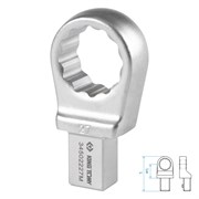 Насадка накидная серии "FIT", 27 мм, 14х18 мм KING TONY 34502227M TONY