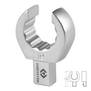 Насадка разрезная серии "FIT", 19 мм, 9х12 мм KING TONY 34501419M TONY