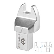 Насадка рожковая серии "FIT", 7 мм, 9х12 мм KING TONY 34501107M TONY