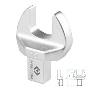 Насадка рожковая серии "FIT", 16 мм, 9х12 мм KING TONY 34501116M TONY