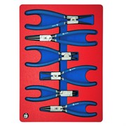 Набор съемников стопорных колец, ложемент, 6 предметов МАСТАК 5-3306 5-3306