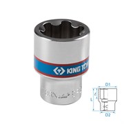 Головка торцевая TORX Plus 1/2", EP30, L = 45 мм KING TONY 433E30M TONY