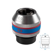 Держатель метчика М20-М27, 1/2" KING TONY 39124016M TONY