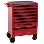 Тележка инструментальная, 7 выдвижных ящиков, "CLASSIС" KING TONY 87434-7U TONY