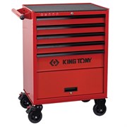 Тележка инструментальная, 5 выдвижных ящиков и отсек, "CLASSIС" KING TONY 87432-5U TONY