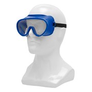 Очки защитные закрытого типа с прямой вентиляцией, поликарбонат Сибртех 89161