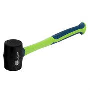 Киянка резиновая, 450 г, черная резина, фибергласовая рукоятка Сибртех 11164