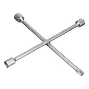 Ключ-крест баллонный, 17 х 19 х 21 мм, под квадрат 1/2, толщина 14 мм Сибртех 14258