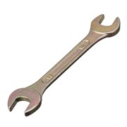 Ключ рожковый, 12 х 13 мм, желтый цинк Сибртех 14305