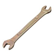 Ключ рожковый, 6 х 7 мм, желтый цинк Сибртех 14301