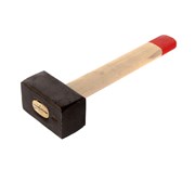 Кувалда, 4000 г, кованая головка, деревянная рукоятка 380 мм Сибртех 10957