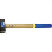 Кувалда, 8000 г, кованая головка, деревянная рукоятка Сибртех 10935