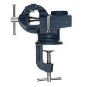 Тиски слесарные, настольные, поворотные, ширина рабочих губок 50 мм, наковальня Сибртех 18668