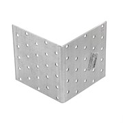 Крепежный уголок равносторонний 2 мм, KUR 100 х 100 х 100 мм Сибртех 46431