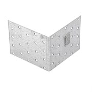 Крепежный уголок равносторонний 2 мм, KUR 100 х 100 х 80 мм Сибртех 46430