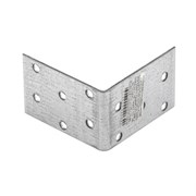 Крепежный уголок равносторонний 2 мм, KUR 60 x 60 x 40 мм Сибртех 46419