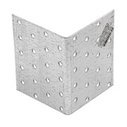 Крепежный уголок равносторонний 2 мм, KUR 80 х 80 х 100 мм Сибртех 46427