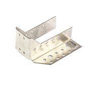 Опора бруса раскрытая, 2 мм, OBR R-50 х 140 х 76 мм, цинк Сибртех 46530