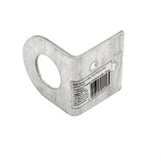 Проушина угловая, 2 мм, 75 х 40 мм, цинк Сибртех 46507